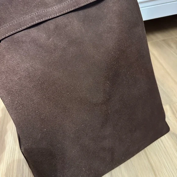 Mansur Gavriel suede drawstring hobo bag - Picture 11 of 14